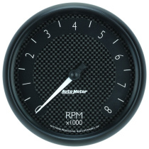Varvräknare 127mm 8000 RPM IN-DASH GT